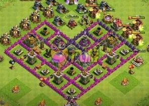 部落冲突最新七本神级阵型