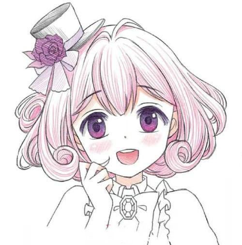 动漫女生可爱画法指南，如何绘制动漫人物女生形象？