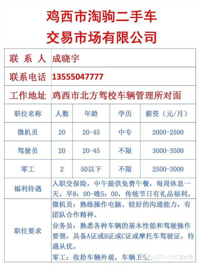 鸡西最新职位招聘全面解析与观点论述